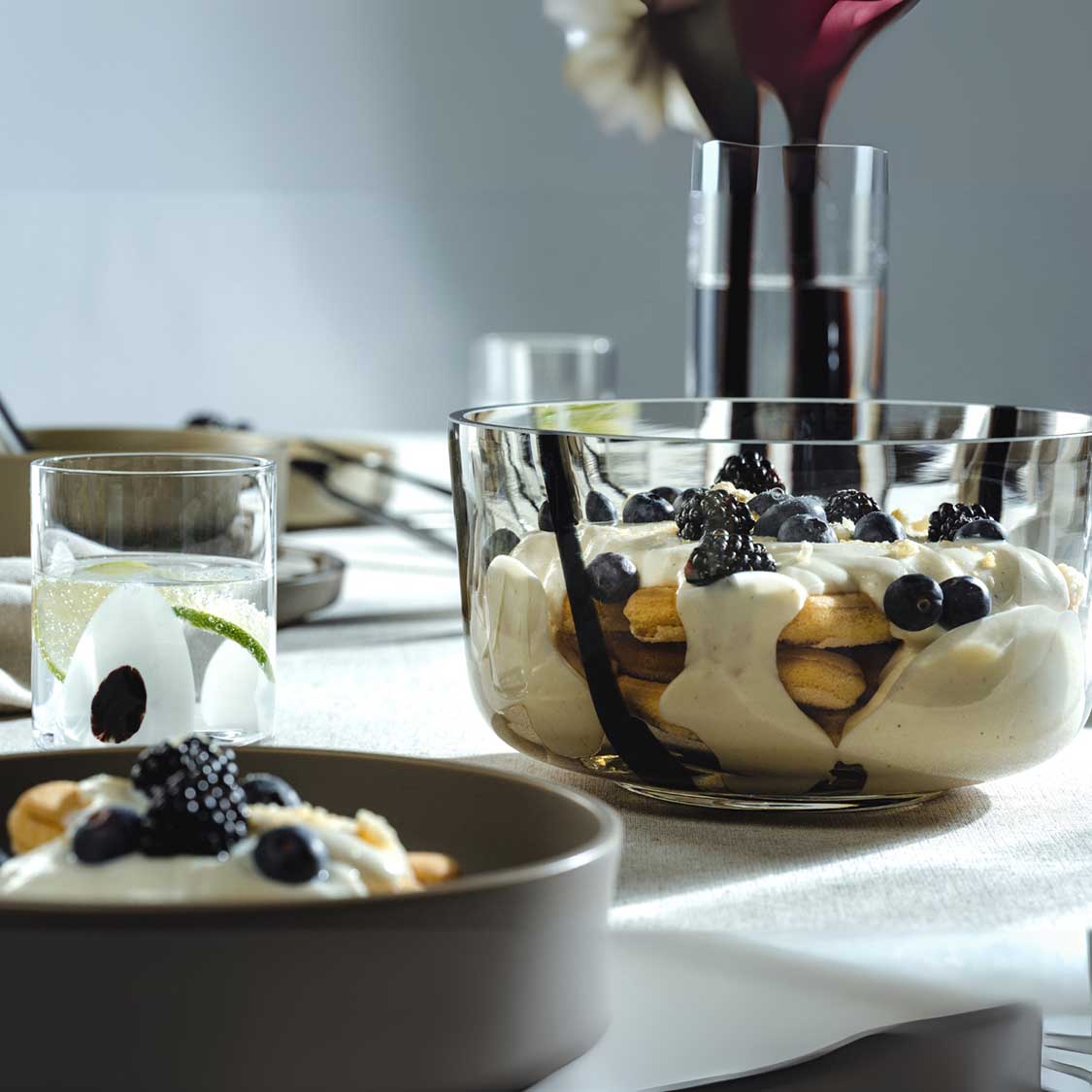 Schale ALVEO 21 cm taupe