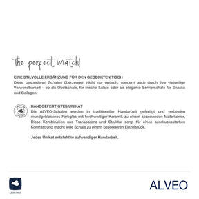 Schale ALVEO 21 cm taupe