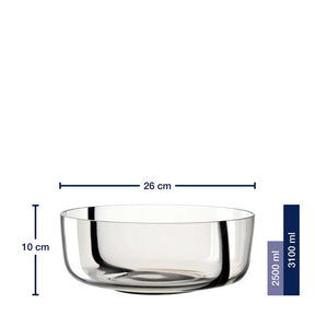 Schale ALVEO 26 cm taupe