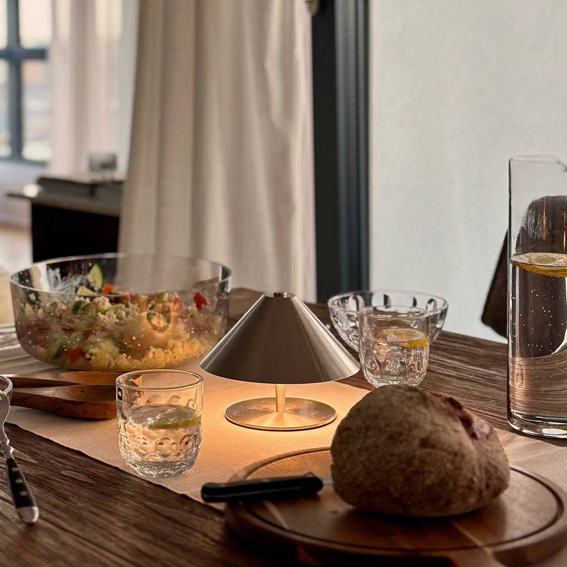 Schale ALVEO 26 cm taupe