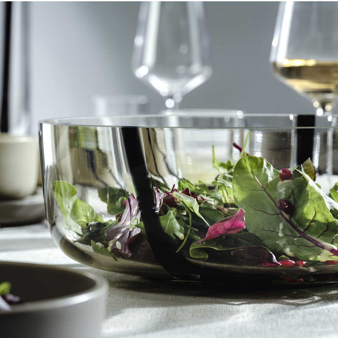 Schale ALVEO 26 cm taupe