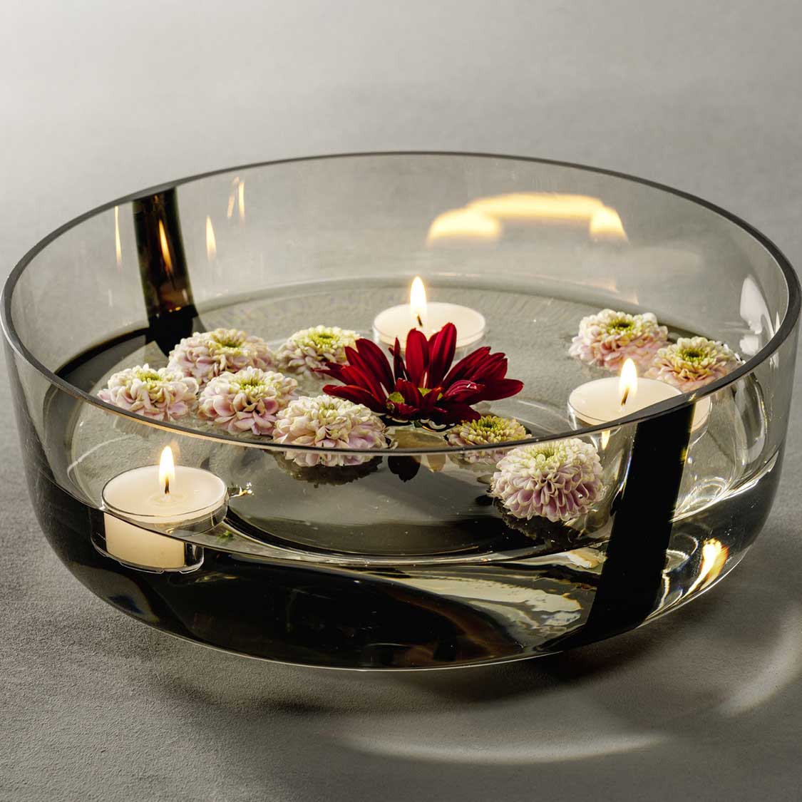 Schale ALVEO 26 cm taupe