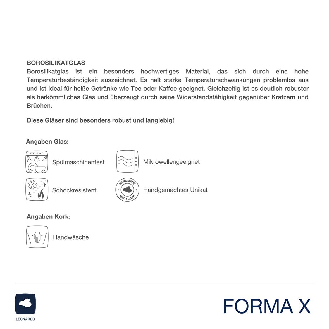 Dose FORMA X 13 cm grau