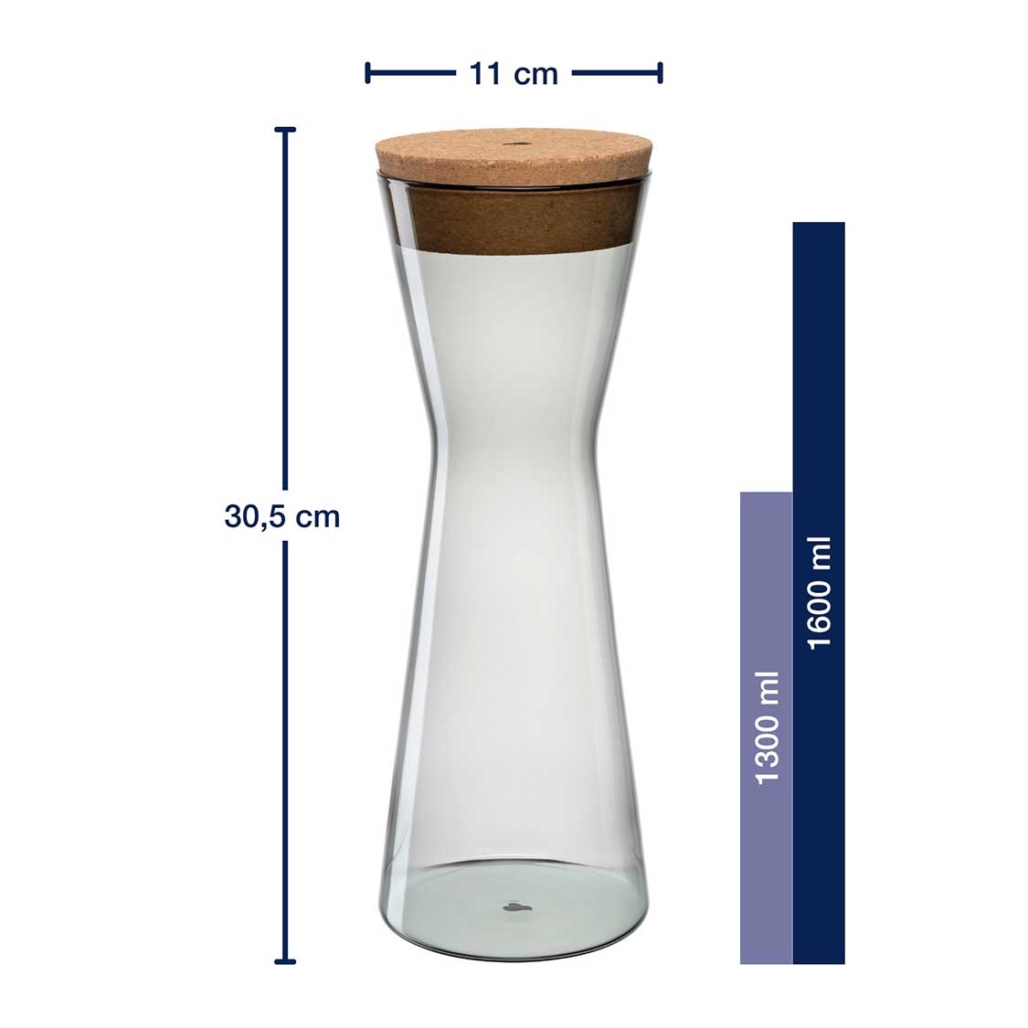 Dose FORMA X 31 cm grau