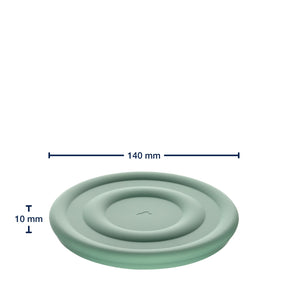 Silikondeckel CUCINA 14 cm salbei