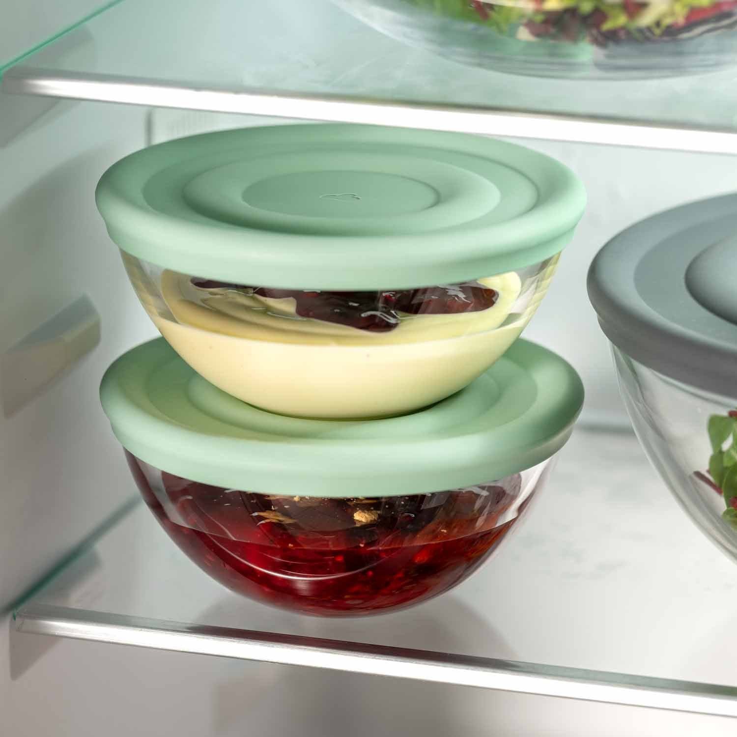 Silikondeckel CUCINA 14 cm salbei – LEONARDO