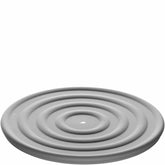 Silikondeckel CUCINA 28 cm grau