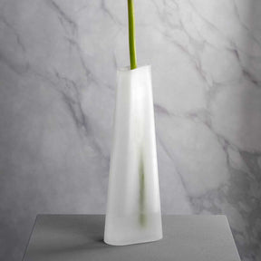 Vase TURNO 34 cm satiniert