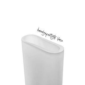 Vase TURNO 34 cm satiniert