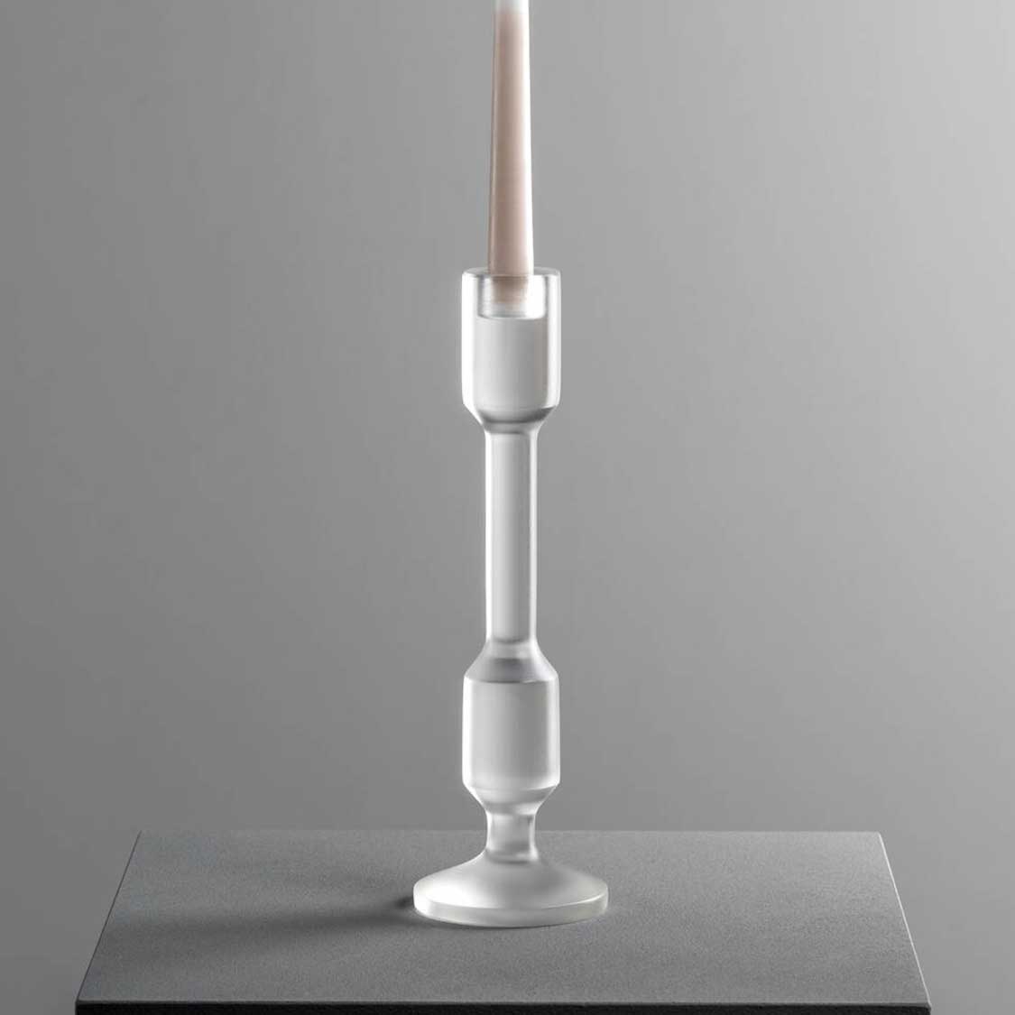 Leuchter RIALTO 33 cm satiniert