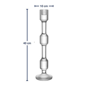 Leuchter RIALTO 40 cm satiniert