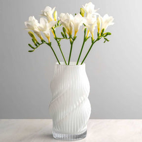 Vase VERDI 19 cm weiß