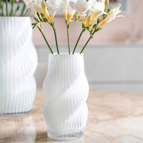 Vase VERDI 19 cm weiß