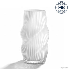 Vase VERDI 23 cm weiß