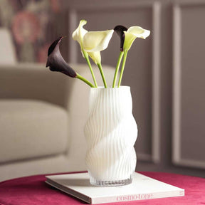 Vase VERDI 23 cm weiß