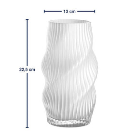 Vase VERDI 23 cm weiß