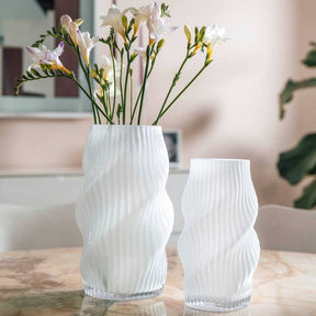 Vase VERDI 23 cm weiß
