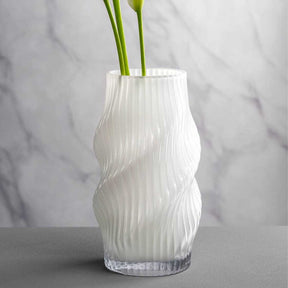 Vase VERDI 30 cm weiß