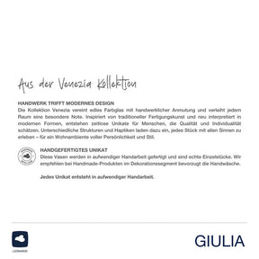 Tischlicht GIULIA 10 cm grau