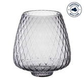 Windlicht GIULIA 20 cm grau