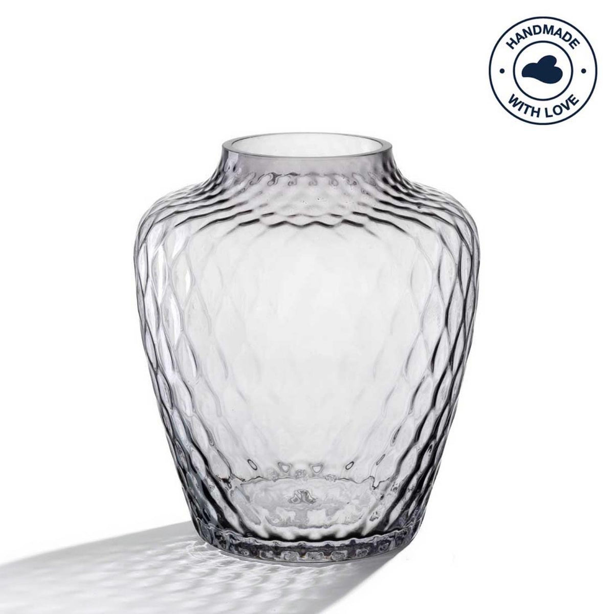 Vase GIULIA 20 cm grau