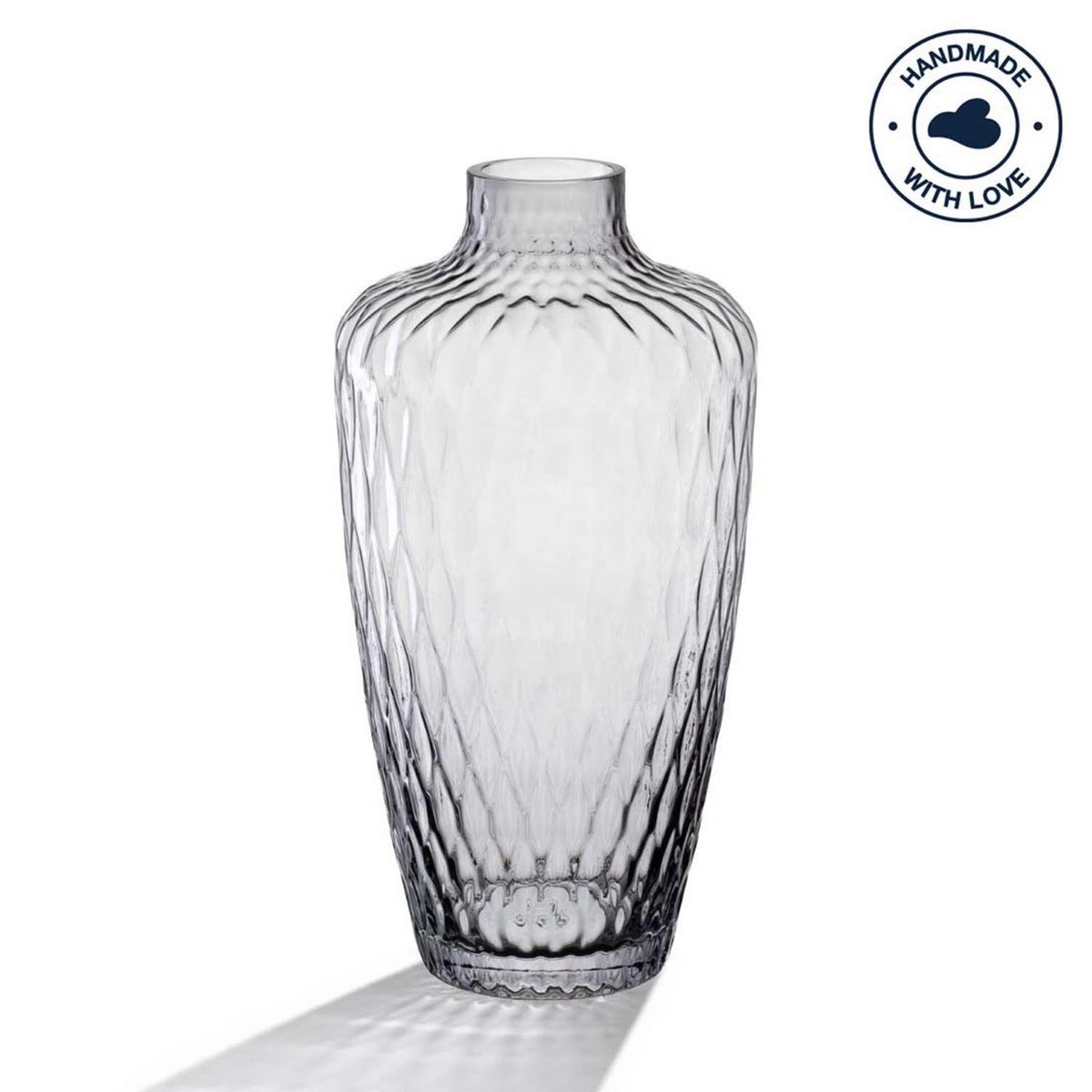 Vase GIULIA 28 cm grau