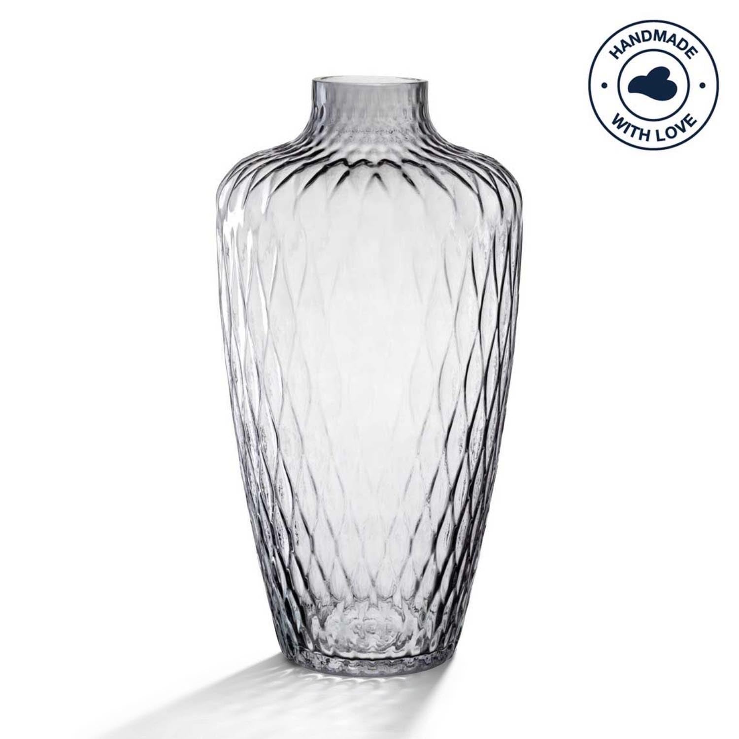 Vase GIULIA 38 cm grau