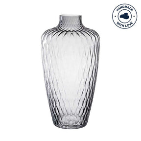 Vase GIULIA 38 cm grau