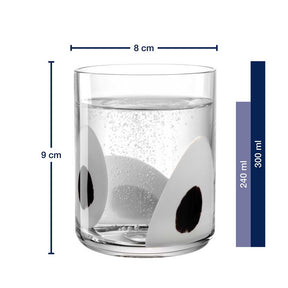 Trinkglas BANDA NERA 300ml 2er-Set