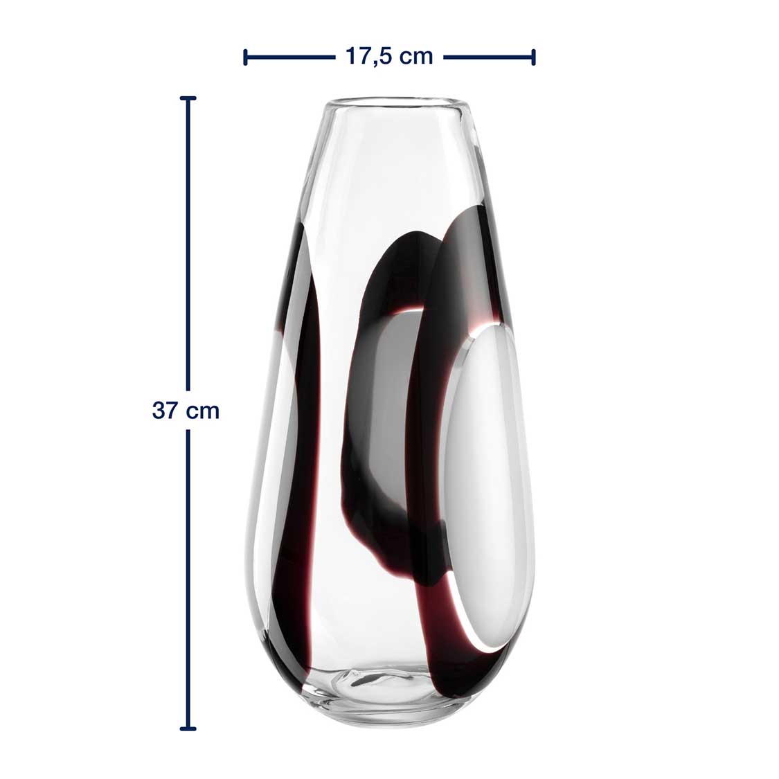 Vase OCCHI BIANCHI 37 cm