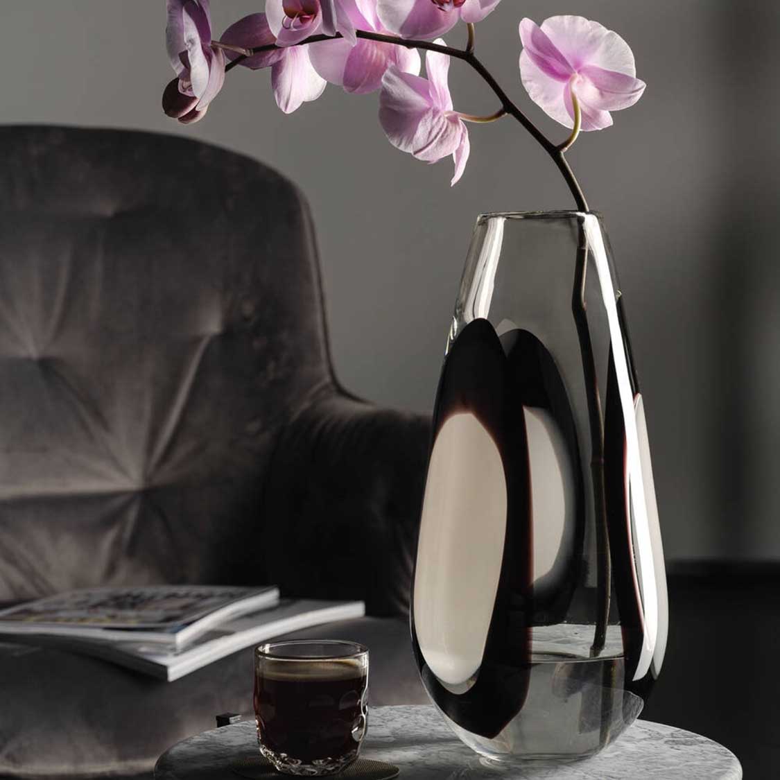 Vase OCCHI BIANCHI 37 cm