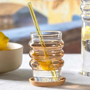 Trinkglas SOLE 440 ml apricot 2er-Set