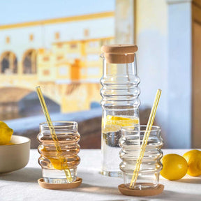 Trinkglas SOLE 440 ml apricot 2er-Set