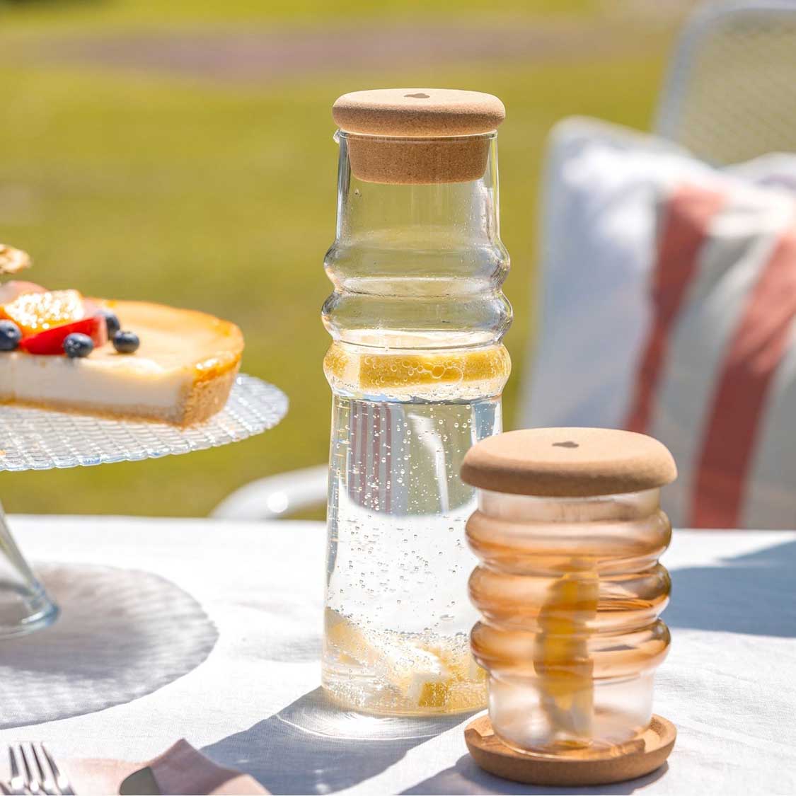 Trinkglas SOLE 440 ml apricot 2er-Set