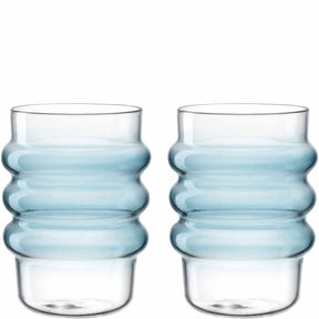 Trinkglas SOLE 440 ml blau 2er-Set