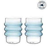 Trinkglas SOLE 440 ml blau 2er-Set