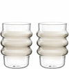Trinkglas SOLE 350 ml taupe 2er-Set