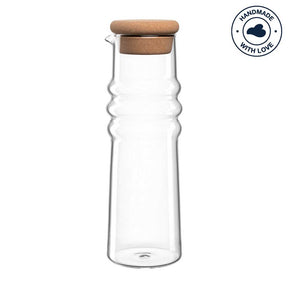 Karaffe SOLE 0,9 l mit Korkstopfen
