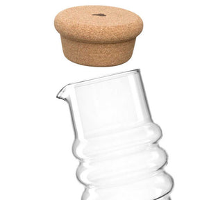 Karaffe SOLE 0,9 l mit Korkstopfen