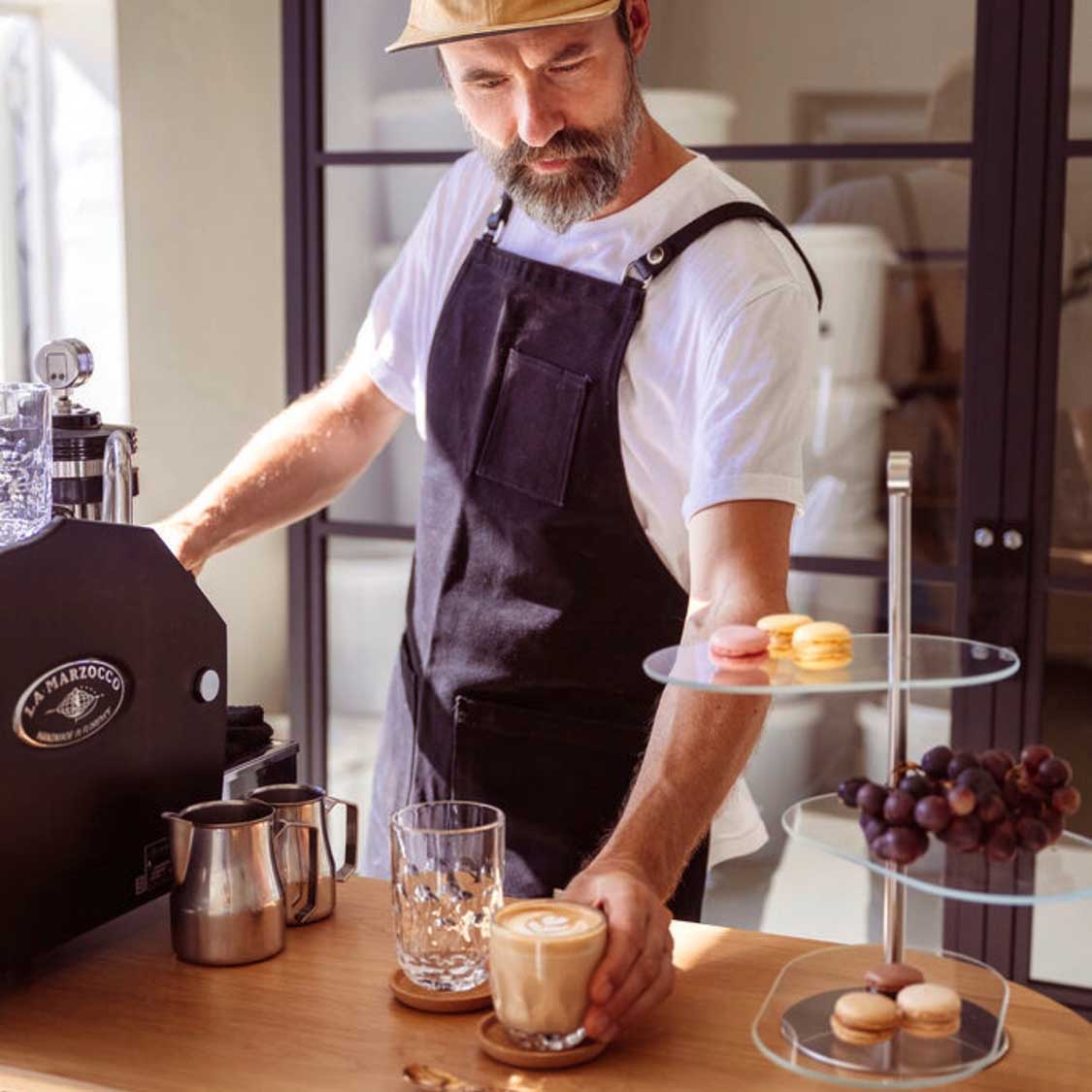 Korkuntersetzer GOCCE 9 cm 4er-Set