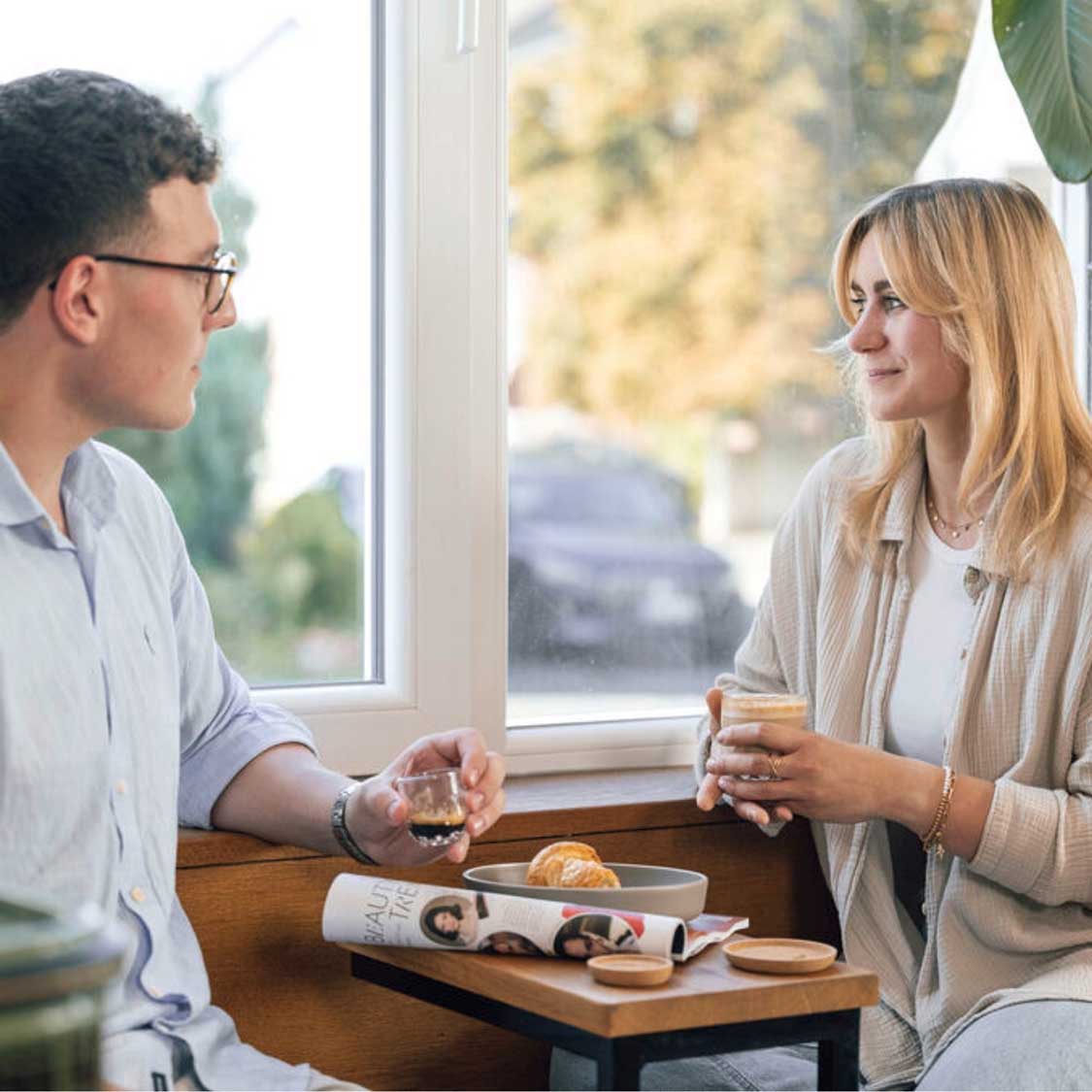 Korkuntersetzer GOCCE 6 cm 4er-Set