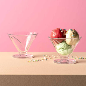 Eisschale aus Glas CONO 270 ml 4er-Set