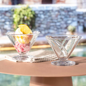 Eisschale aus Glas CONO 270 ml 4er-Set