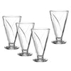 Eisbecher aus Glas CONO 360 ml 4er-Set