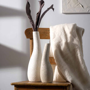 Keramikvase ARCO 30 cm taupe