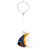 Fisch MARE 6 cm orange/blau
