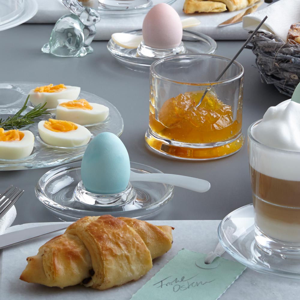 Eierbecher CIAO aus Glas 6er-Set