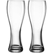 2 Weizenbiergläser 500 Ml – Massive Glasbecher, Hohe Form, Für Bier, Cocktails, Saft, Spülmaschinengeeignet