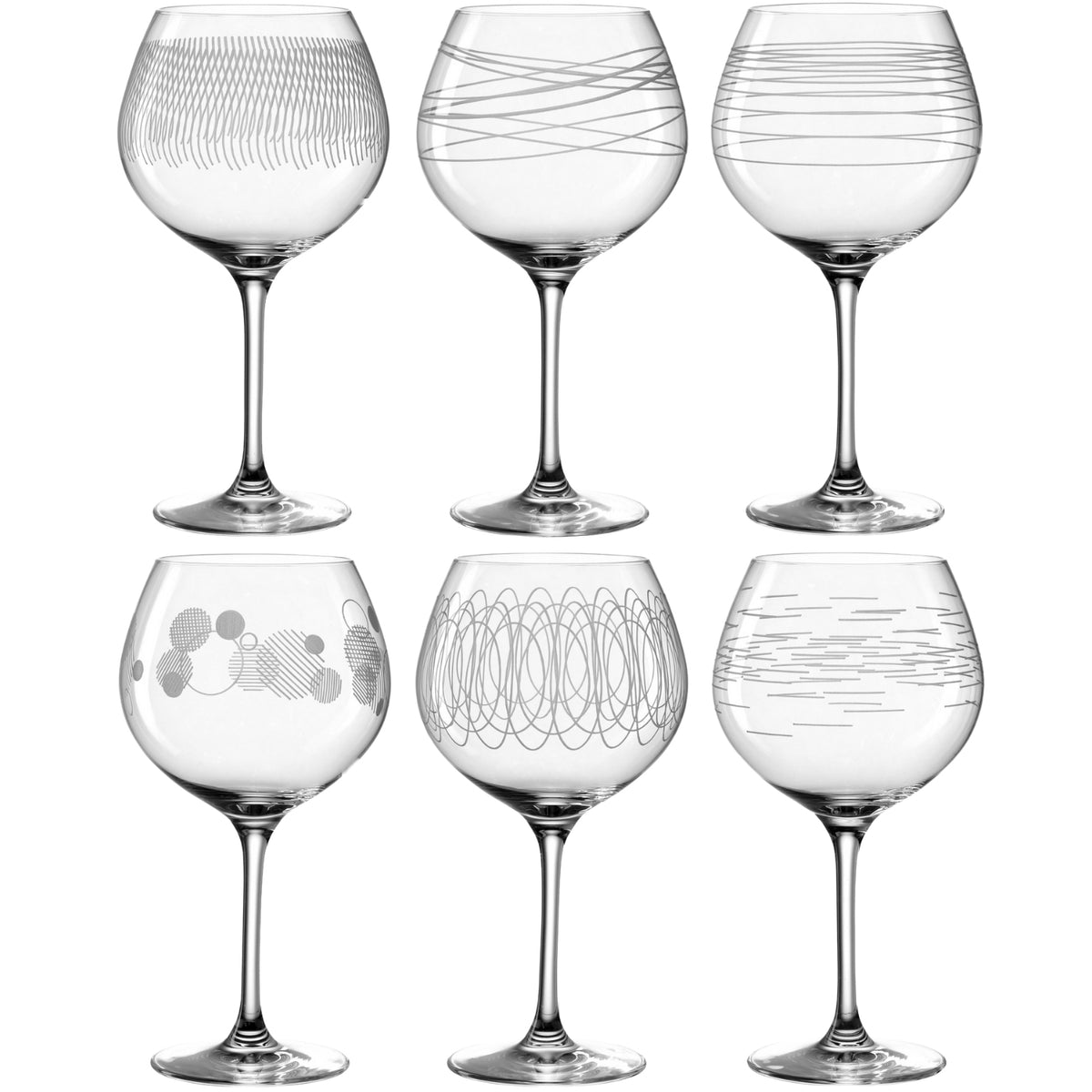 Burgunderglas CASELLA 630 ml 6er-Set