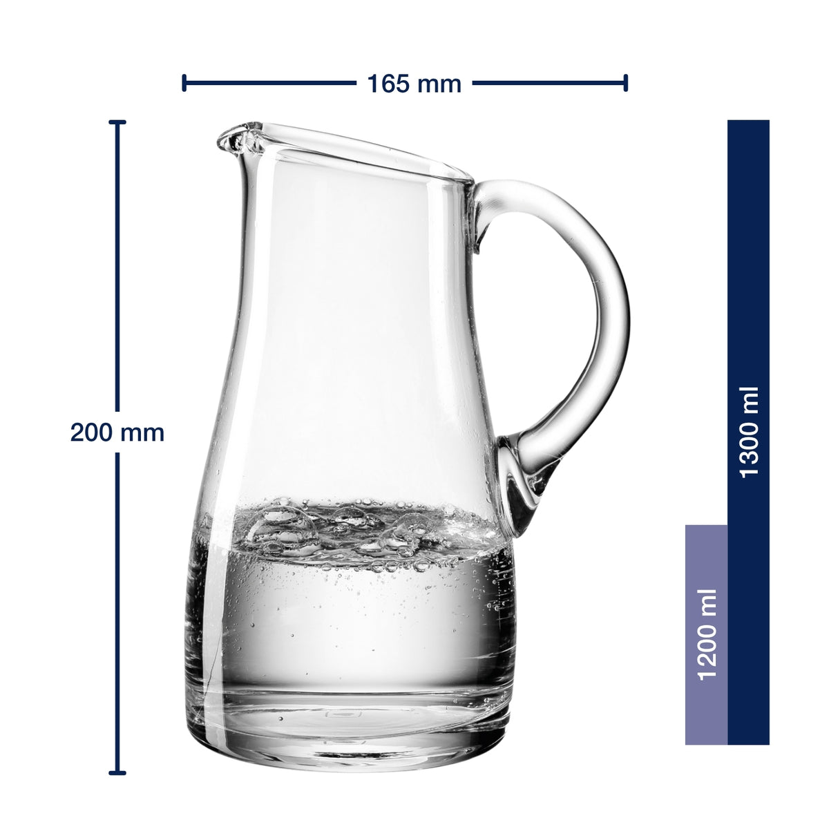 Massangaben zu Krug LIQUID 1,2 l